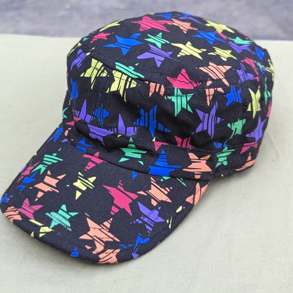 OSFA Neon Stars Hat - Picture 1 of 7